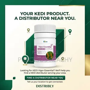 KEDI Vigor Essential Capsules 250mg – Men's Vitality Supplement