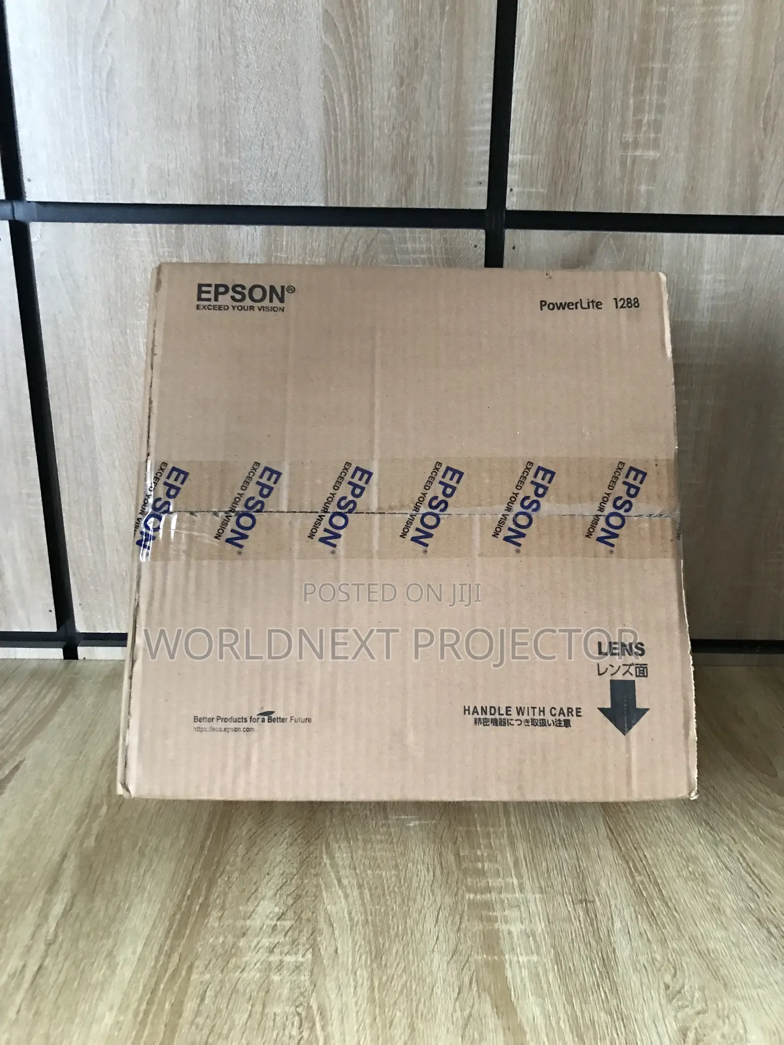 Wireless Epson PowerLite 1288 Projector Big, Bright Presentations