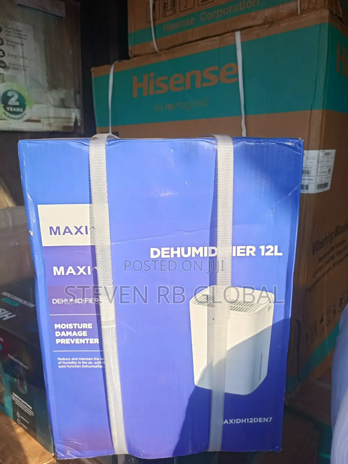 MAXI DEHUMIDIFIER 12 Liters | MAXIDH12DEN7