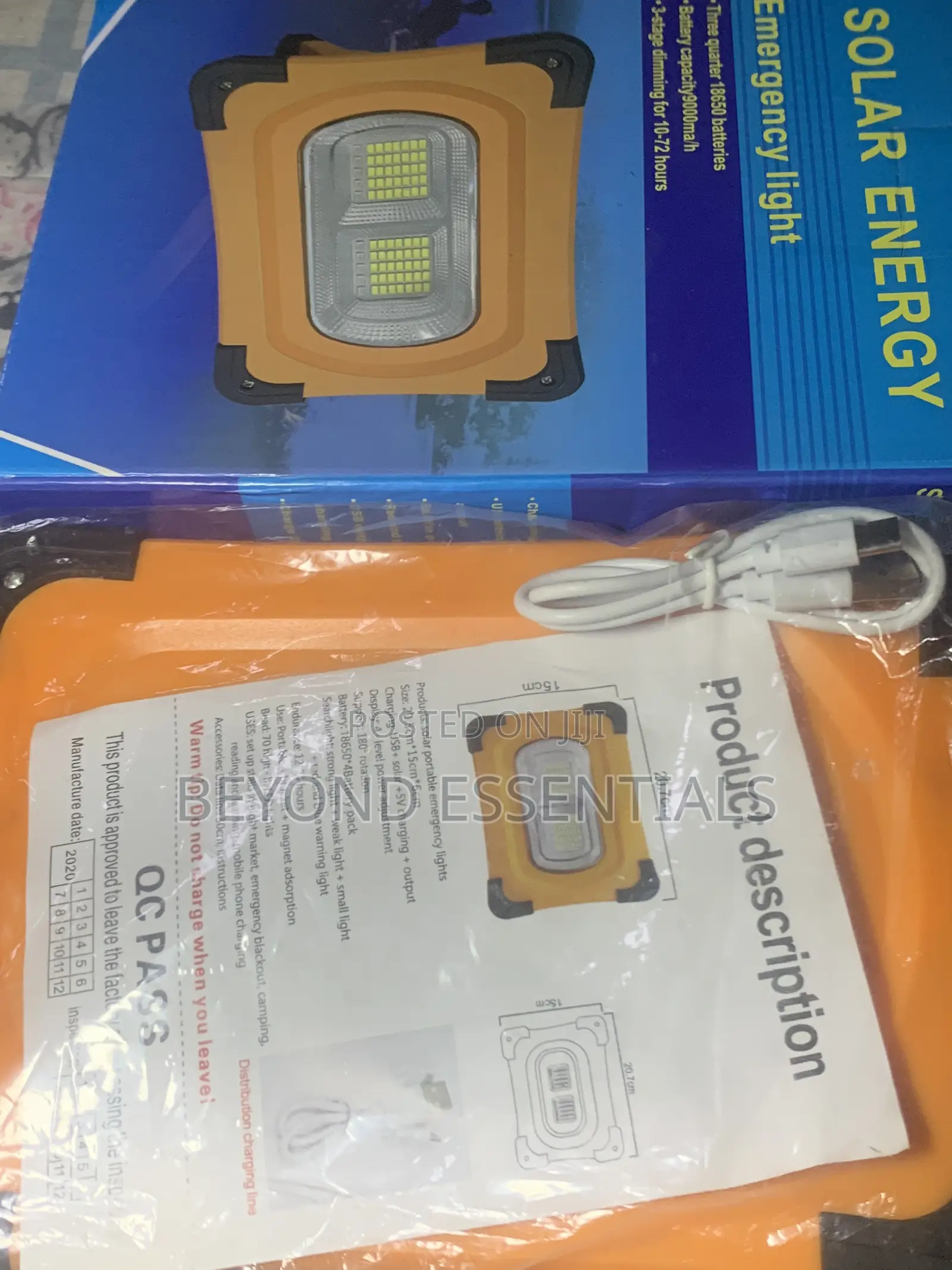 Solar Energy Emergency Light