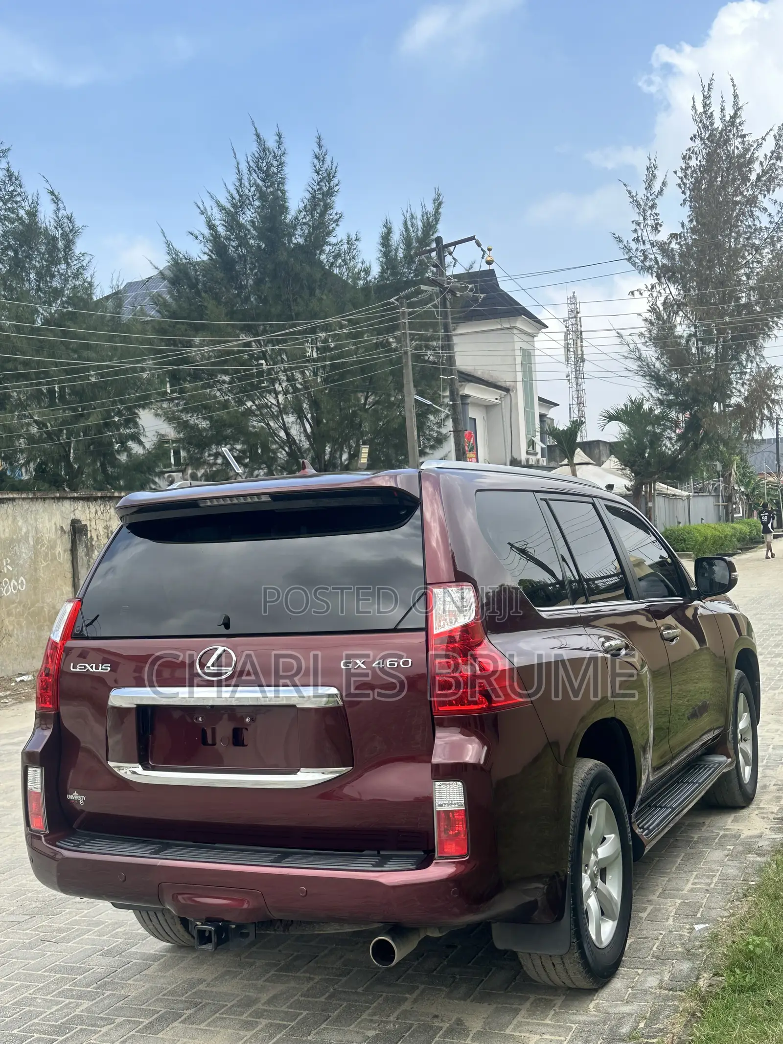 Lexus GX 460 2010 Red