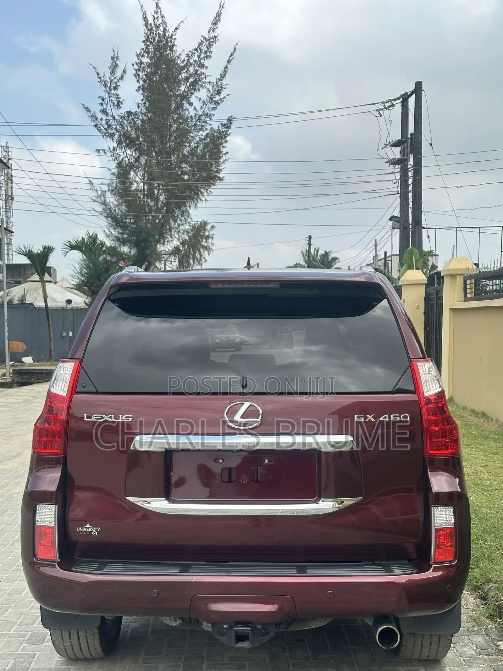 Lexus GX 460 2010 Red