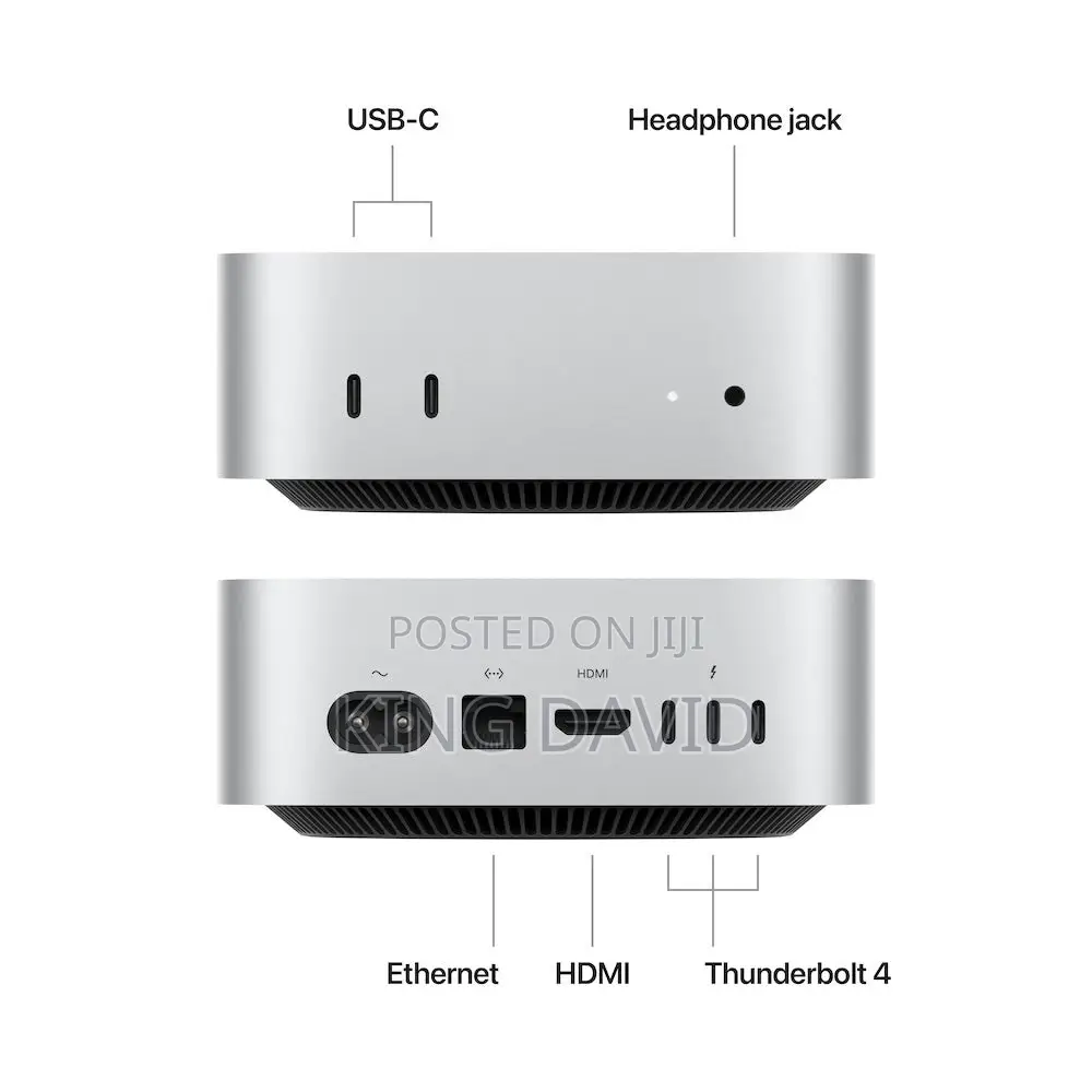 New Desktop Computer Apple Mac Mini M4 16GB Apple M4 SSD 256GB
