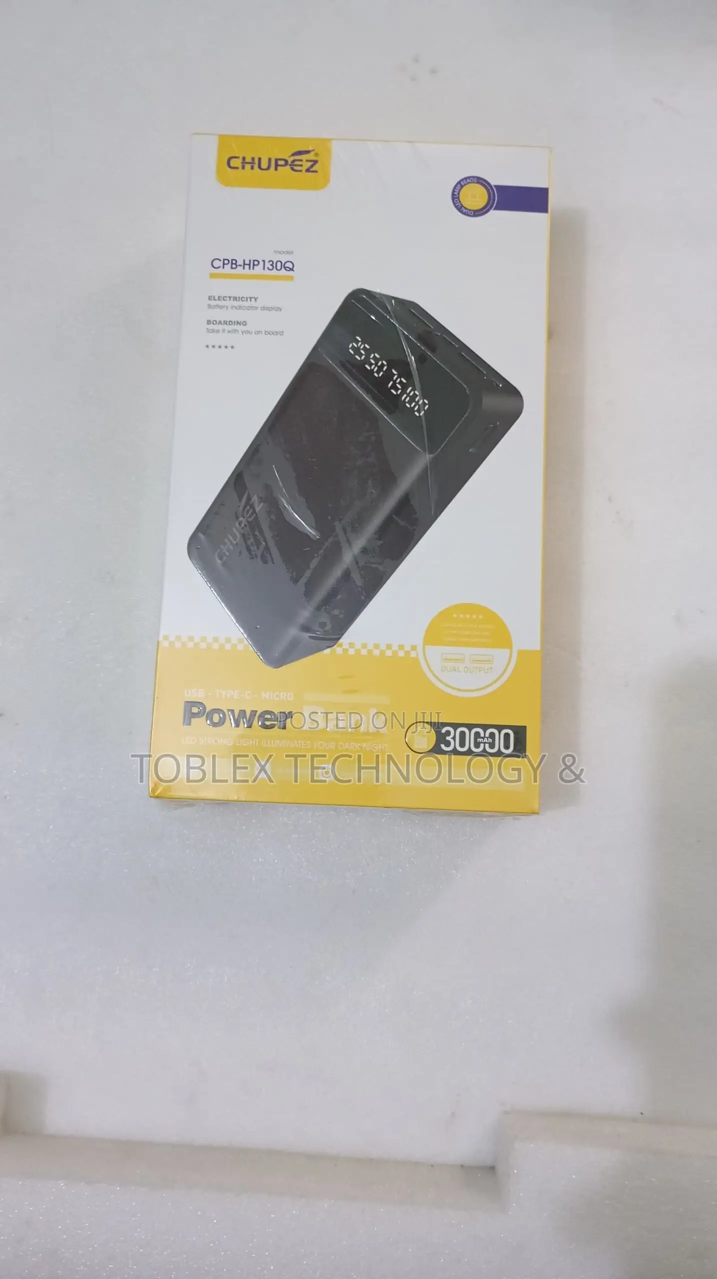 30,000 mAh Chupez Power Bank
