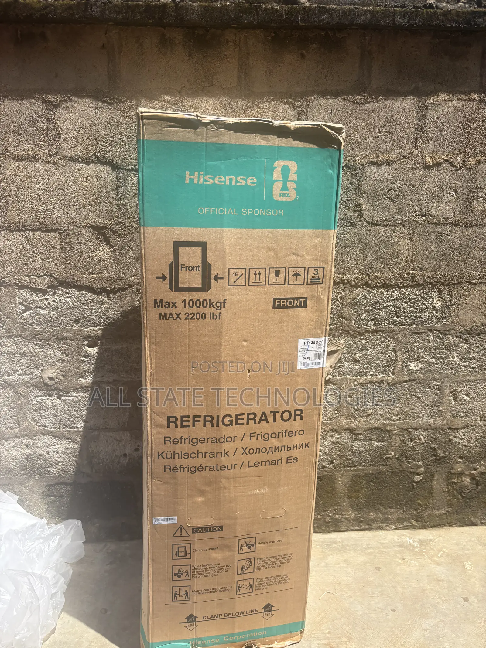 Hisense RD-35DCB Kitchen Fridge With Water Dispenser