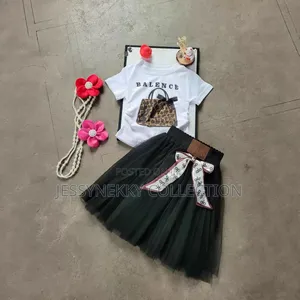 Quality Girls Skirt and Top