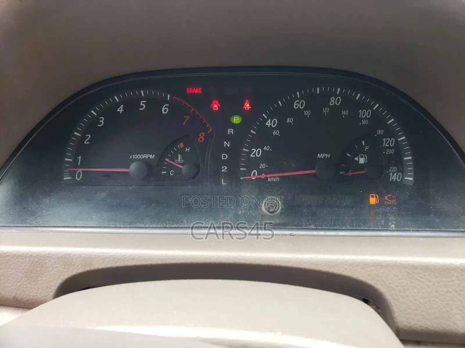 Toyota Camry 2002 Gold