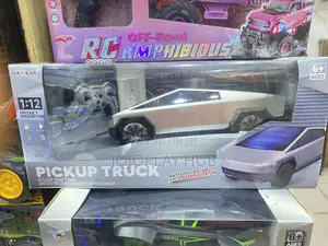 OKAIRAN 1:12 Remote Control Cybertruck-Style Pickup Truck
