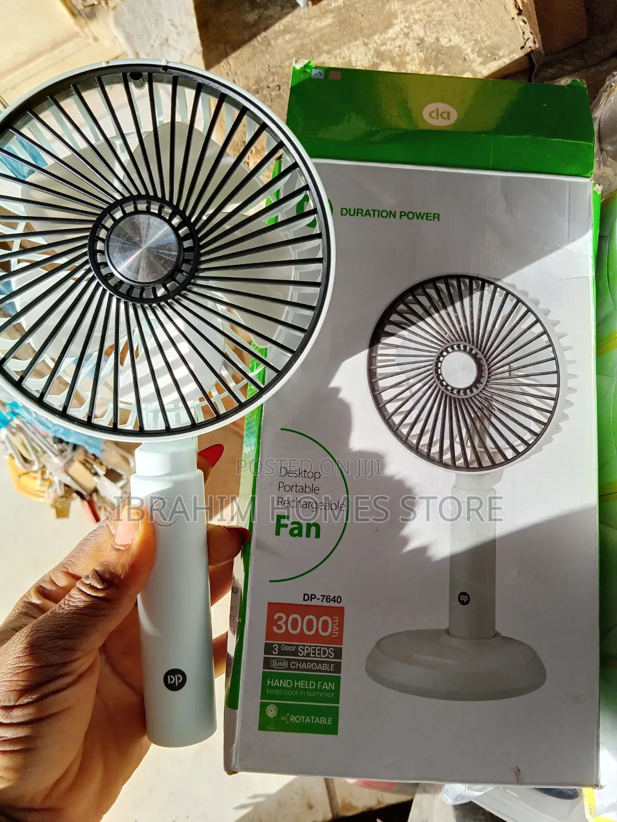 Handheld Desktop Portable Fan 3000w