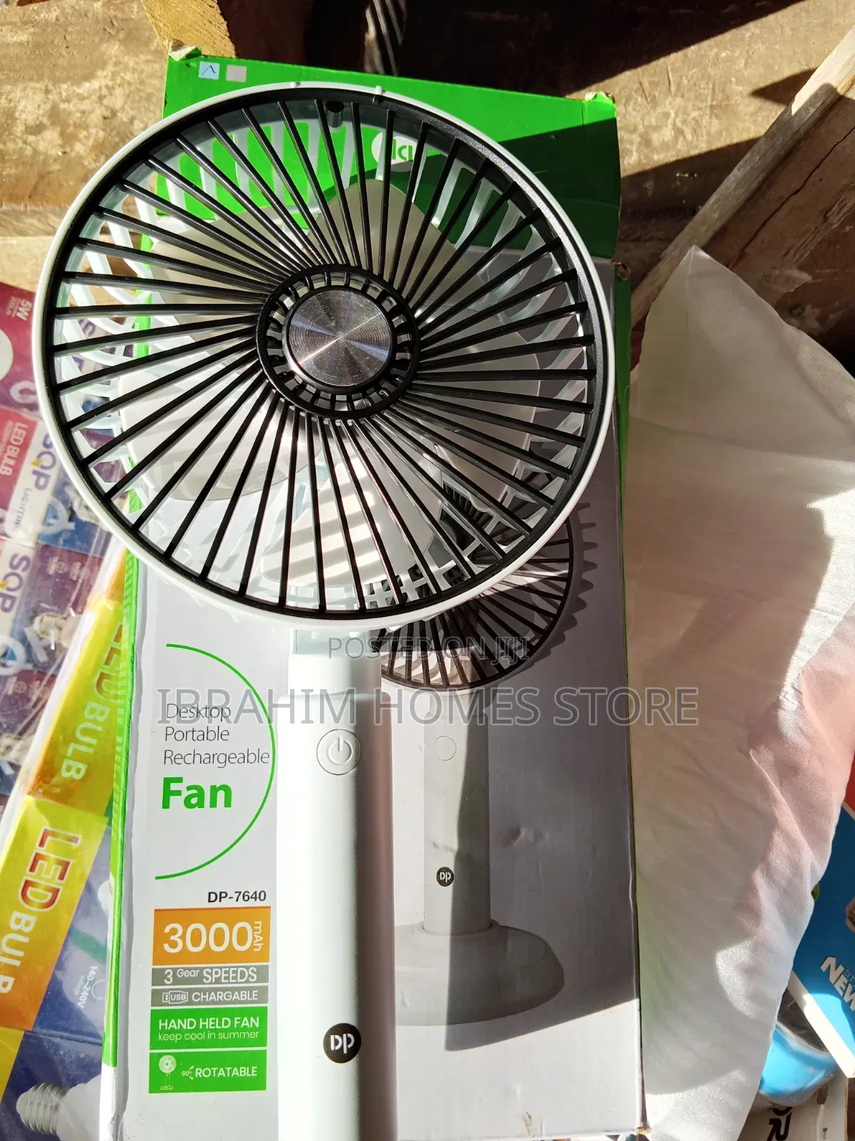Handheld Desktop Portable Fan 3000w