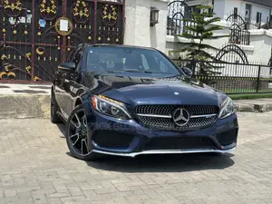 Mercedes-Benz C-Class C 400 4MATIC (W205) 2017 Blue