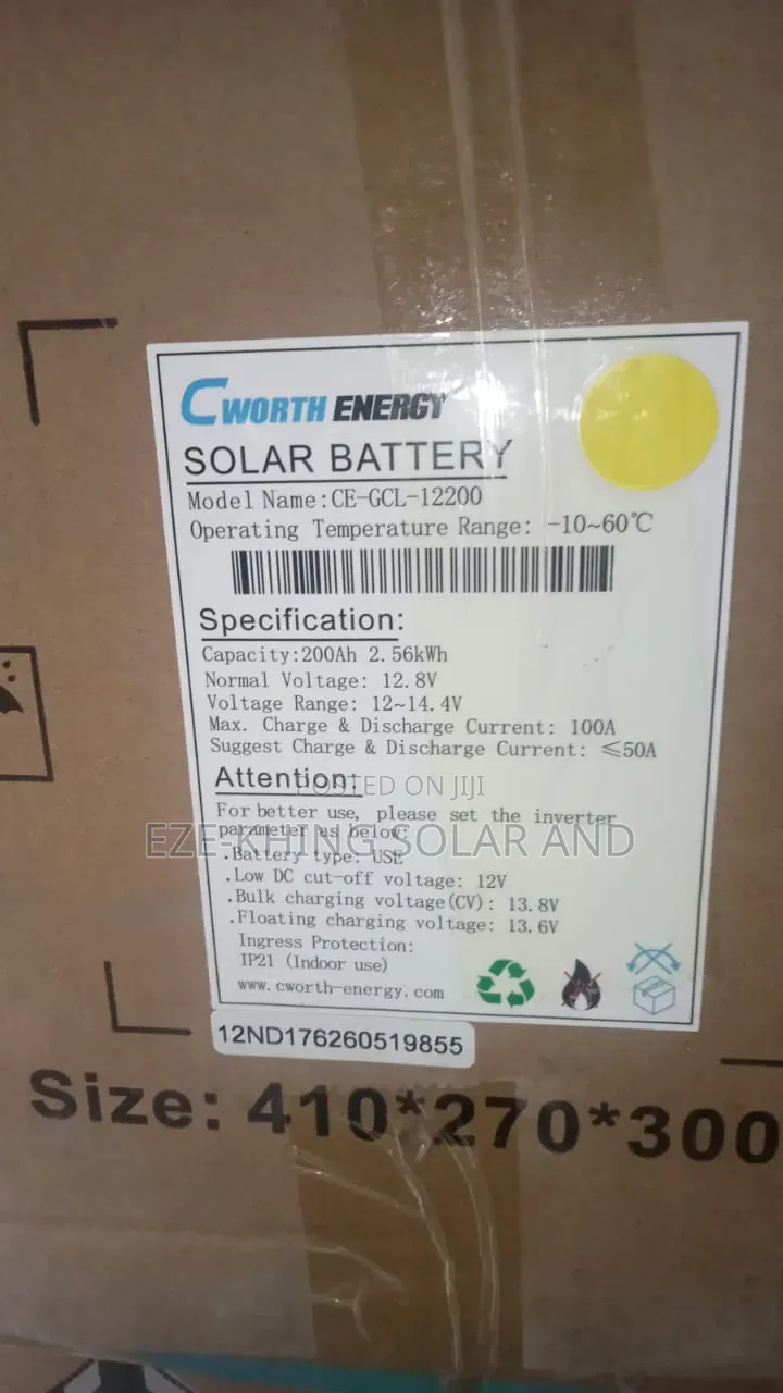 2.5kwh Cworth Battery