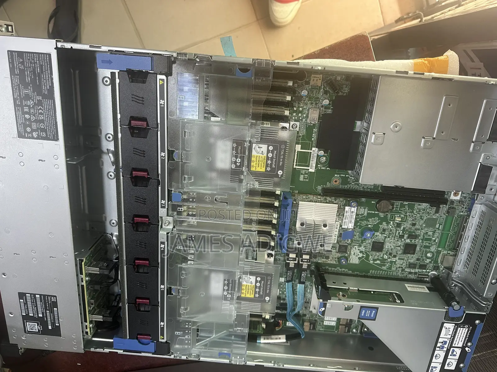 HP Seever Dl380 Gen10 Intel Xeon Processor 10x2 32gb Ram 1.2gb X2