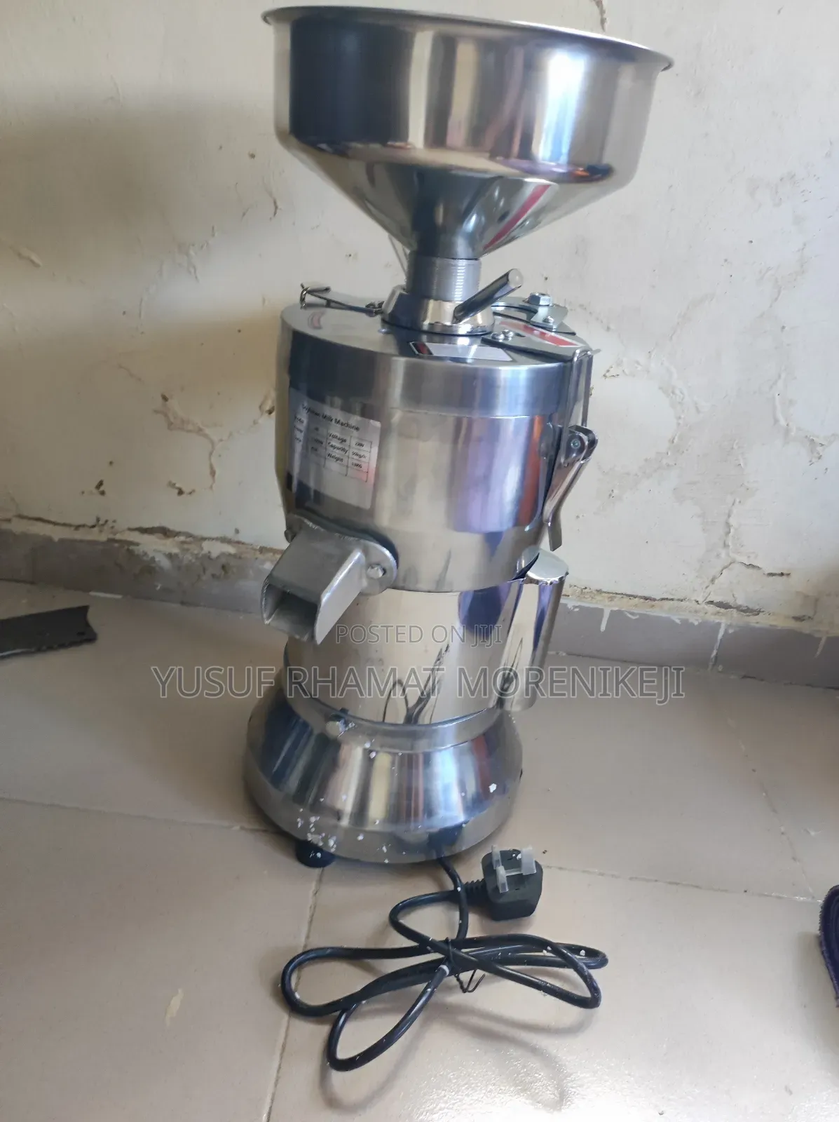 Tigernut Extractor