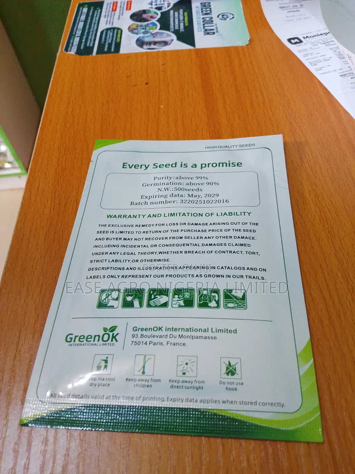 Green Ok F1 Cucumber