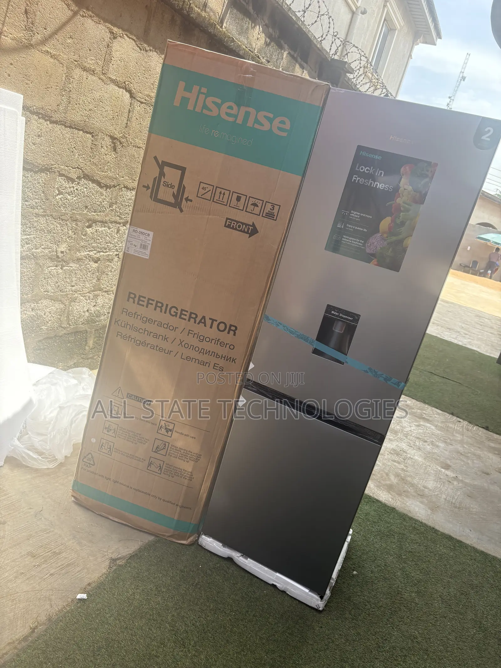 Hisense RD-35DCB Double Door Refrigerator for Kitchen Upgrade