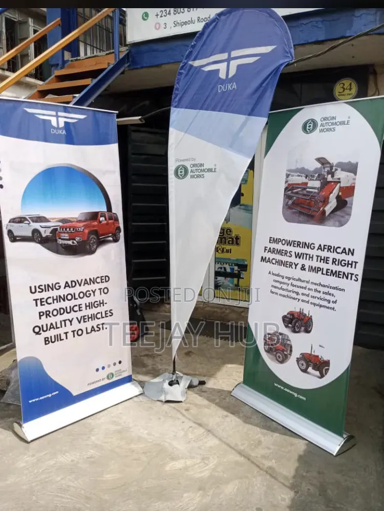 Roll Up Display for Exhibition