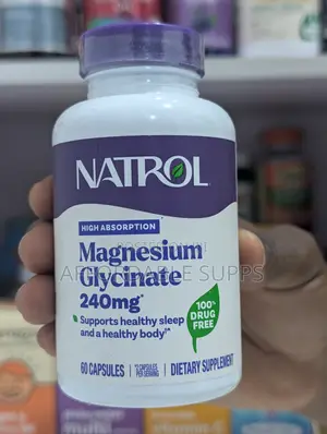 Natrol Magnesium Glycinate 240mg – 60 Capsules