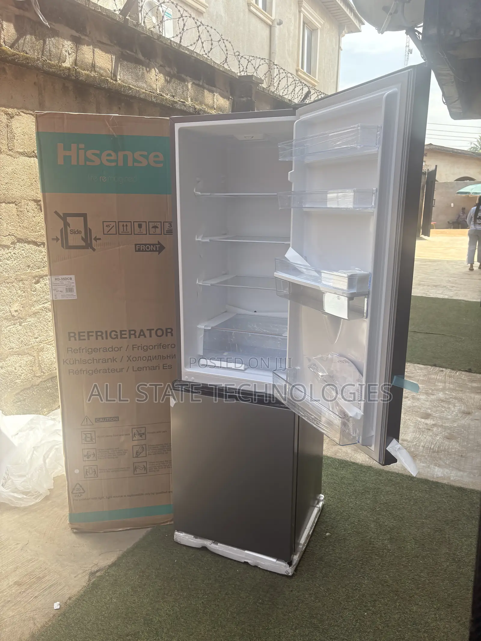 Hisense RD-35DCB Double Door Refrigerator for Apartments