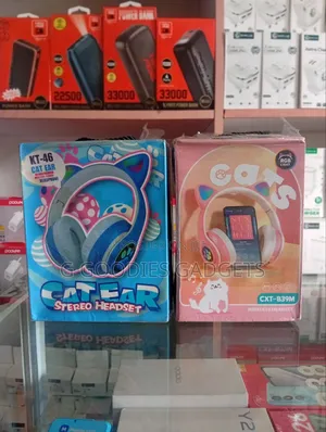 Cat Stereo Headphones