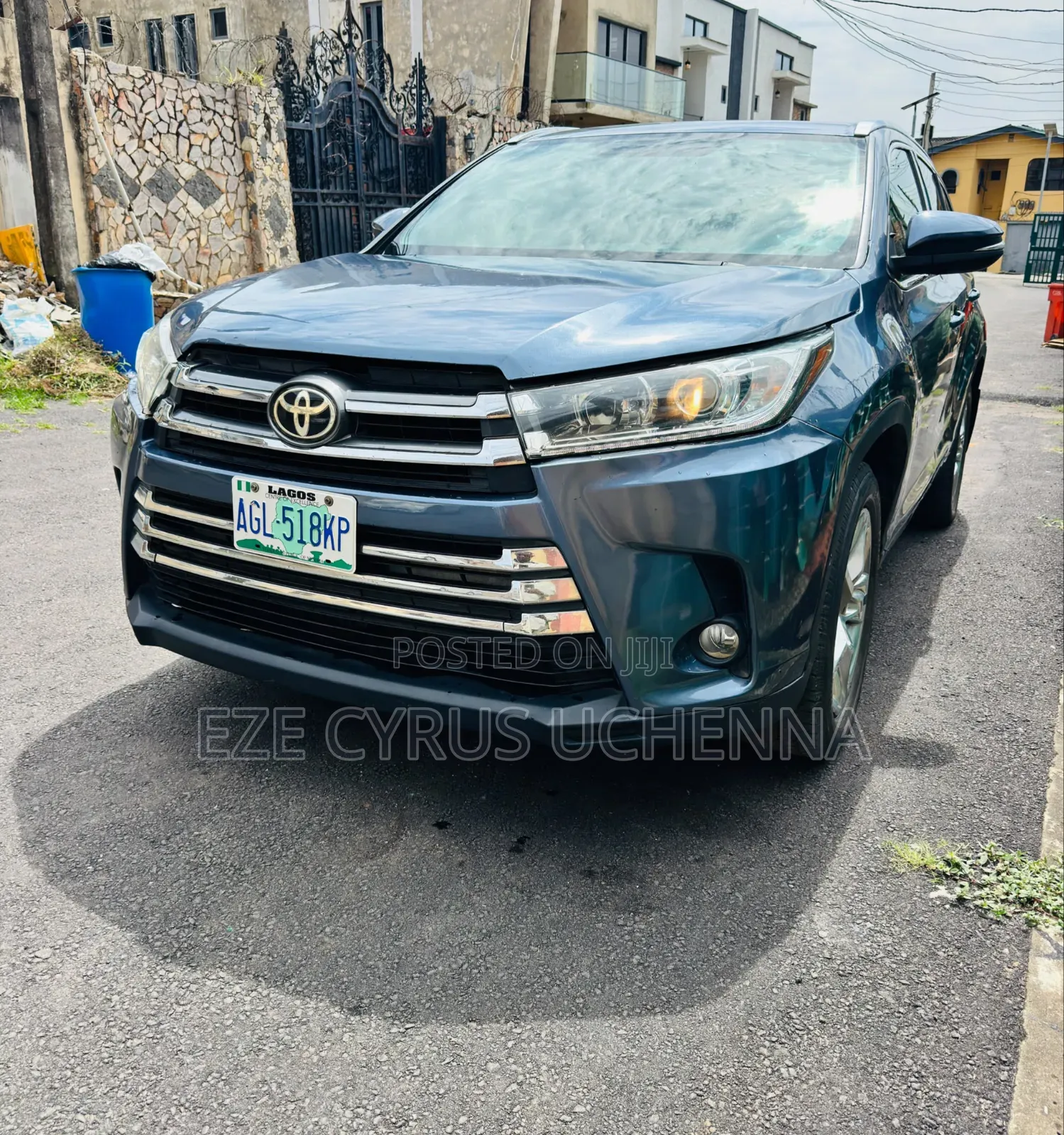 Toyota Highlander 2015 Blue