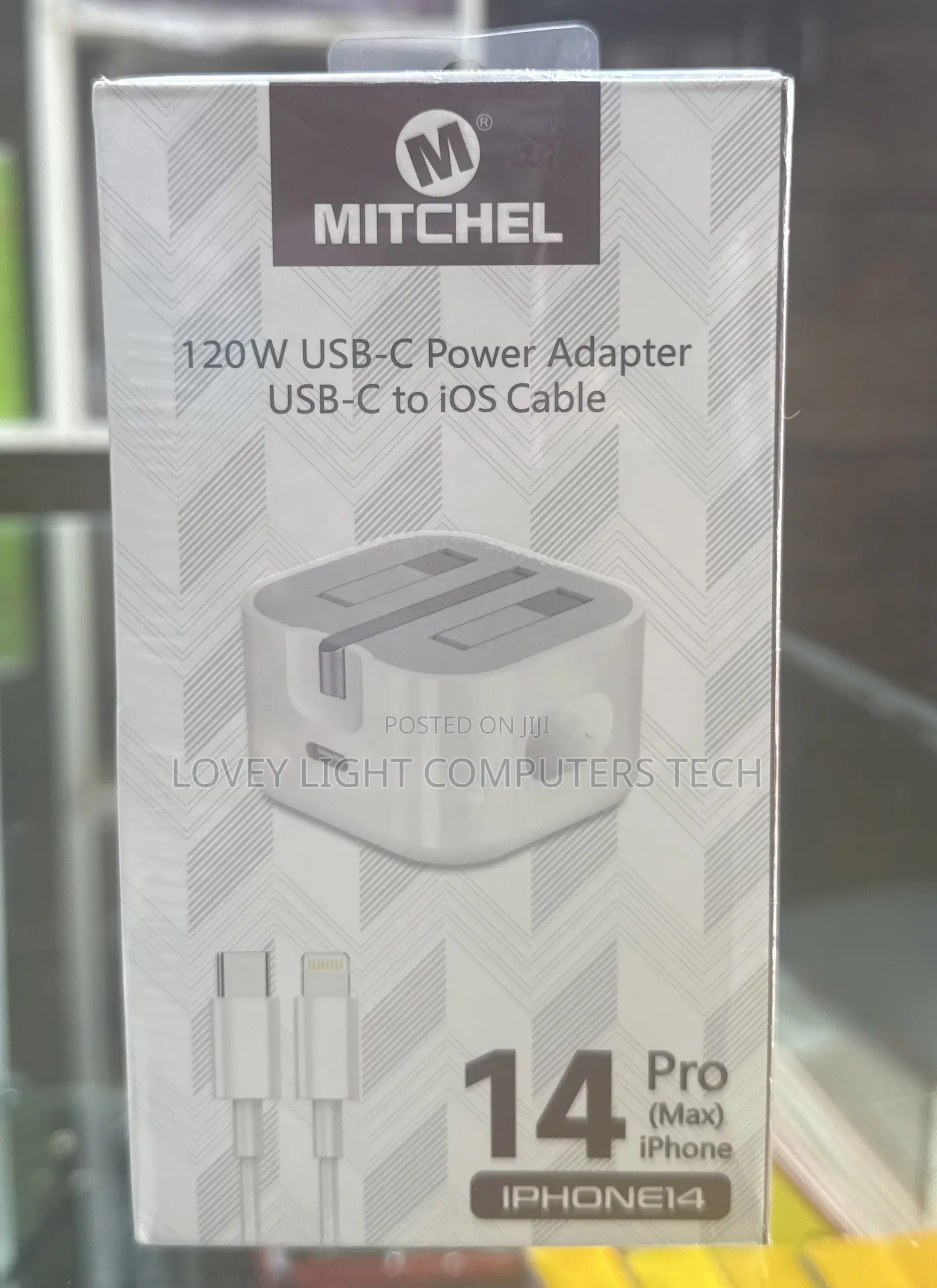 MITCHEL 120W Adapter USB-C to iOS Cable