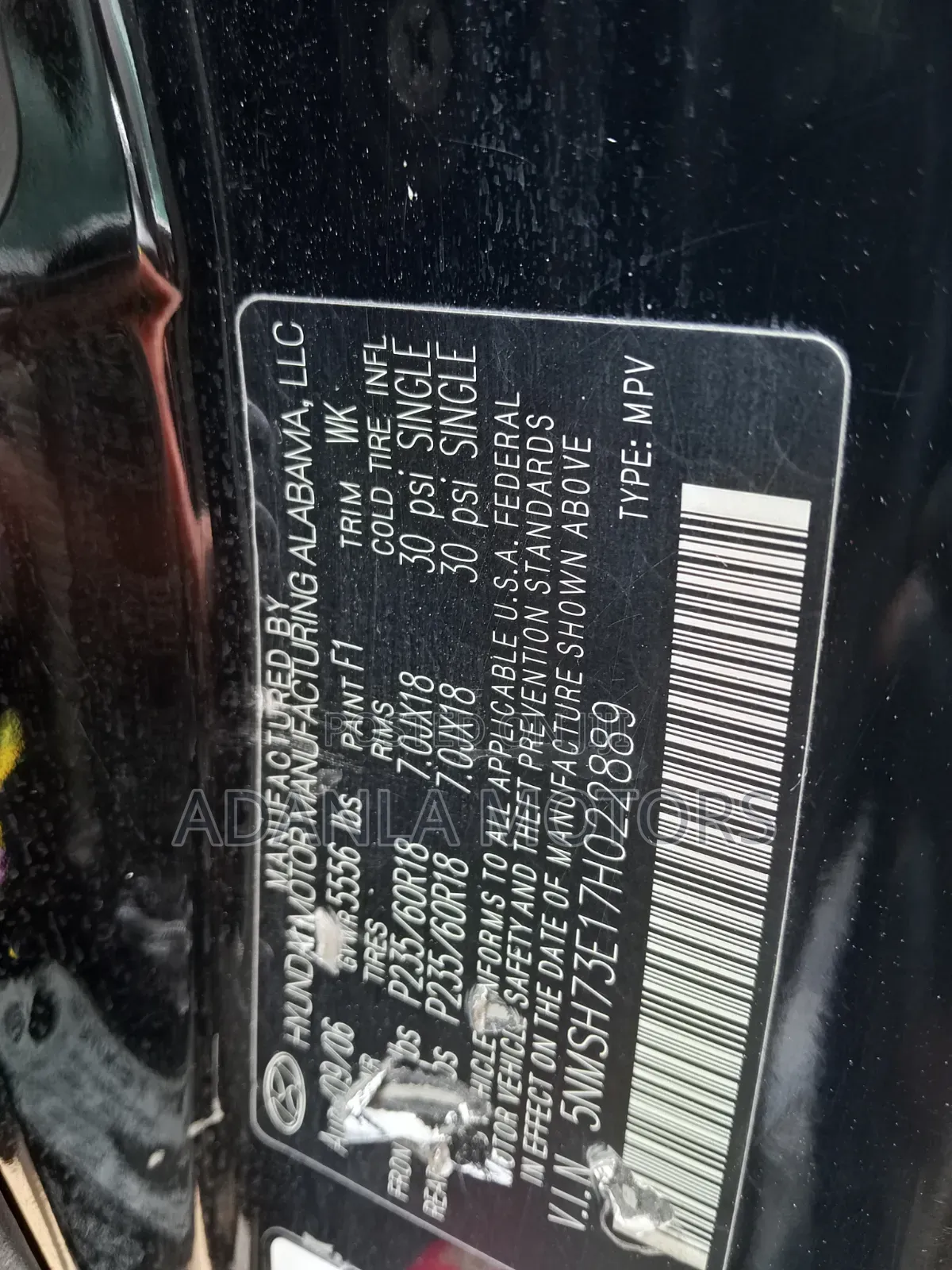 Hyundai Santa Fe 2007 Black