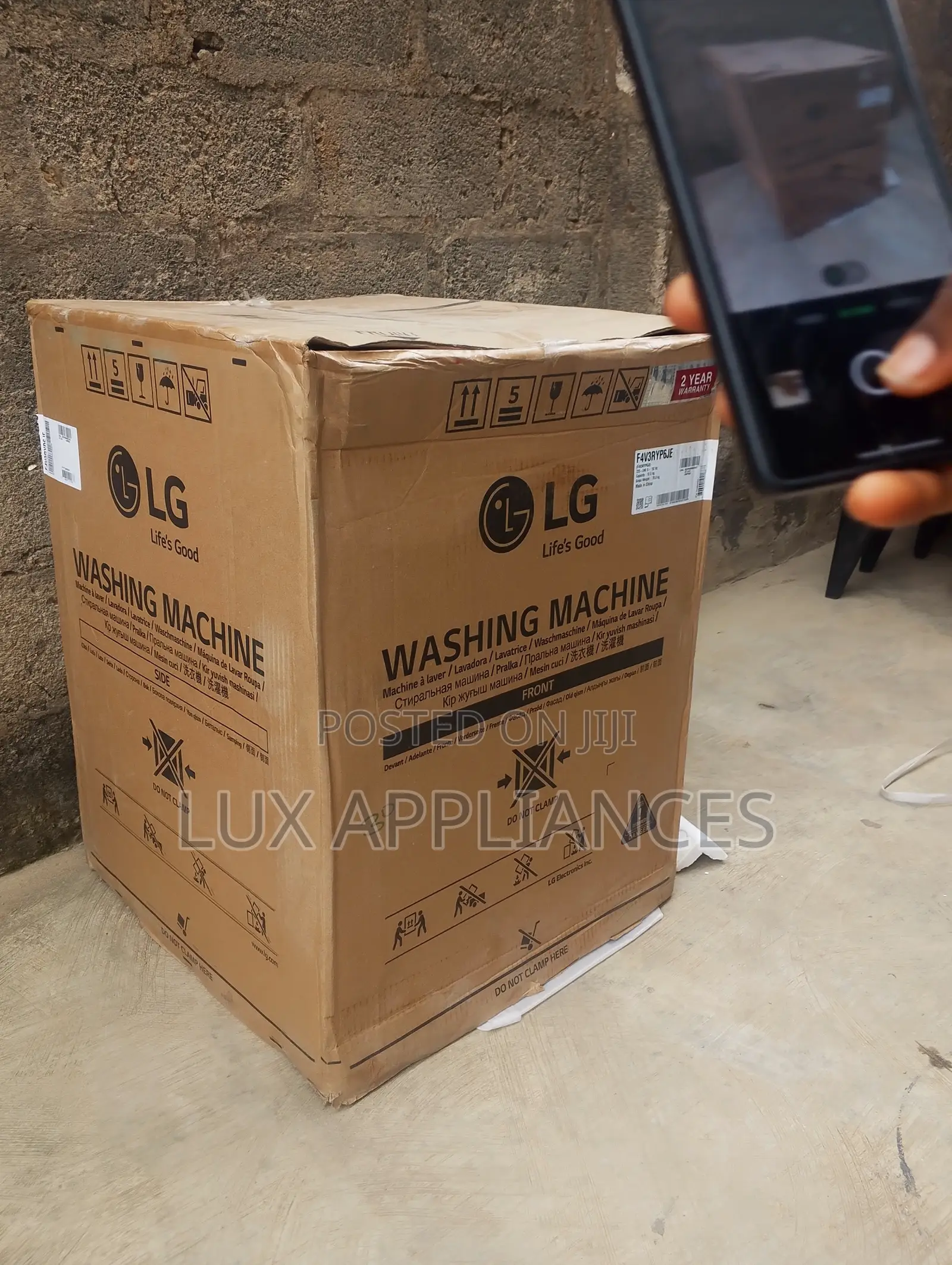 LG 10.5kg Laundry Washing Machine With Automatic Controls