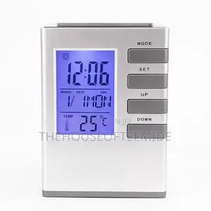 Calendar and Time Stationery Holder