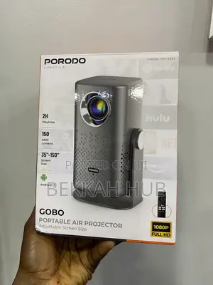 Porodo Gobo Air Portable Adjustable Screen Size