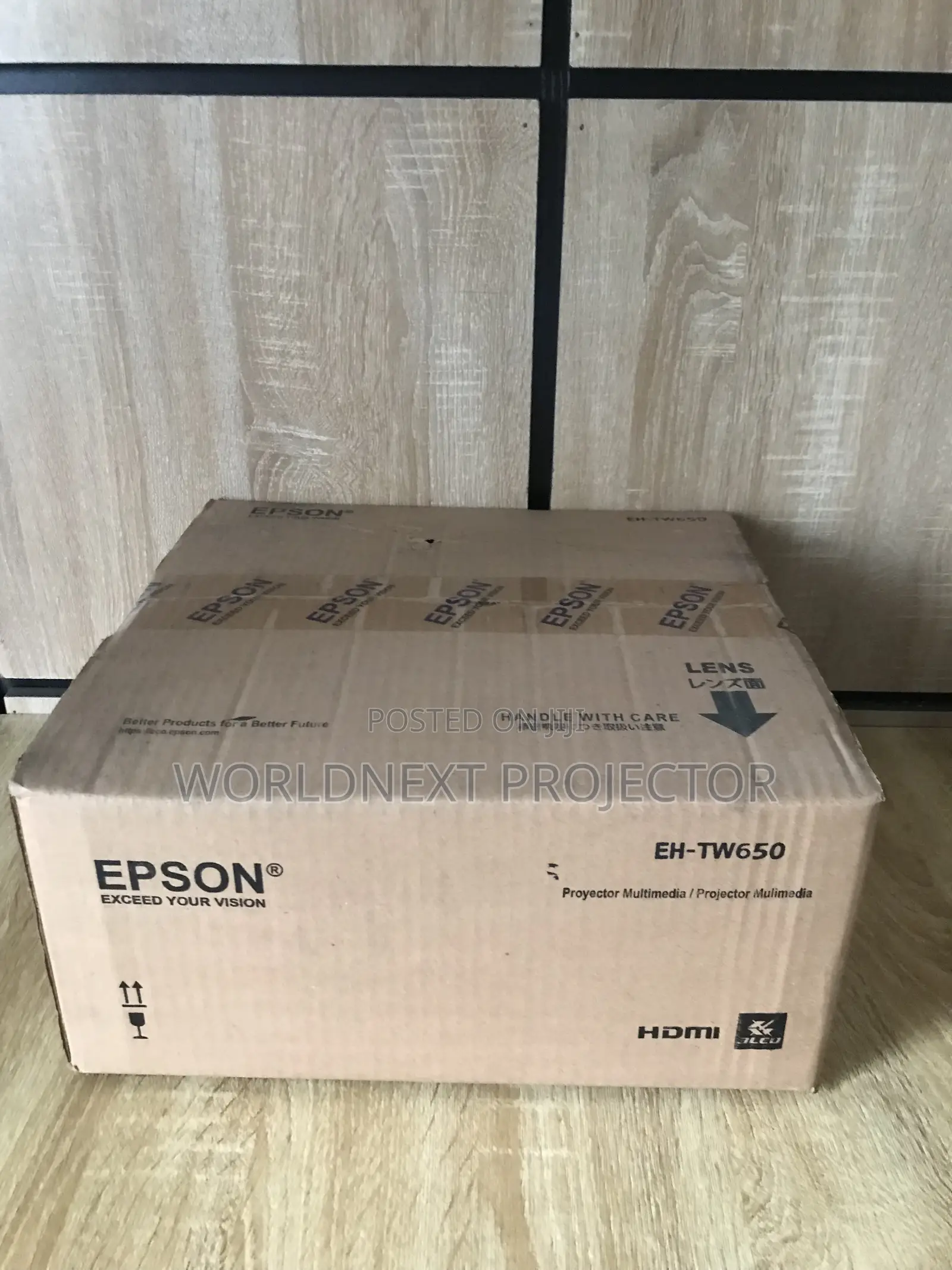 Epson Iprojection Wireless Projector Wide Screen Display