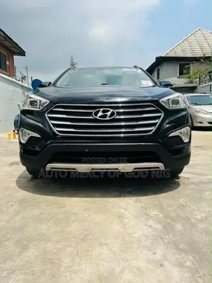 Hyundai Santa Fe Limited 4dr SUV AWD (3.3L 6cyl 6A) 2014 Black