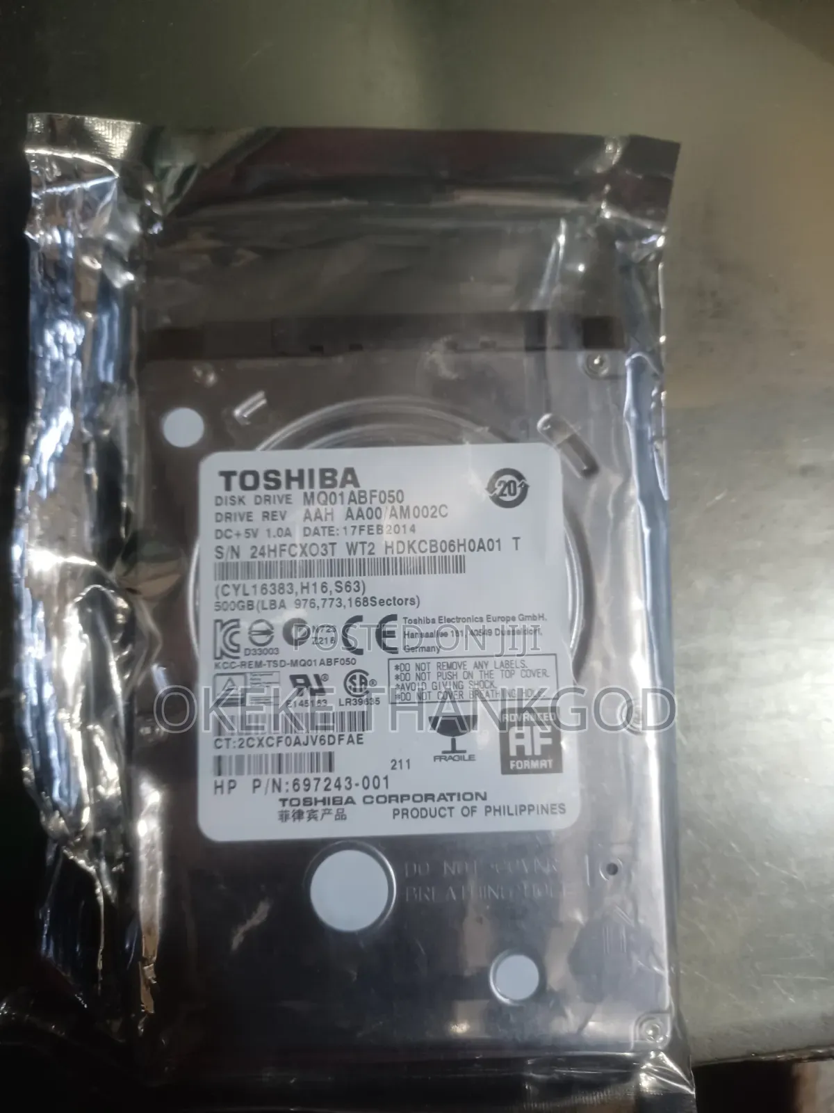 500gb Laptop Drive