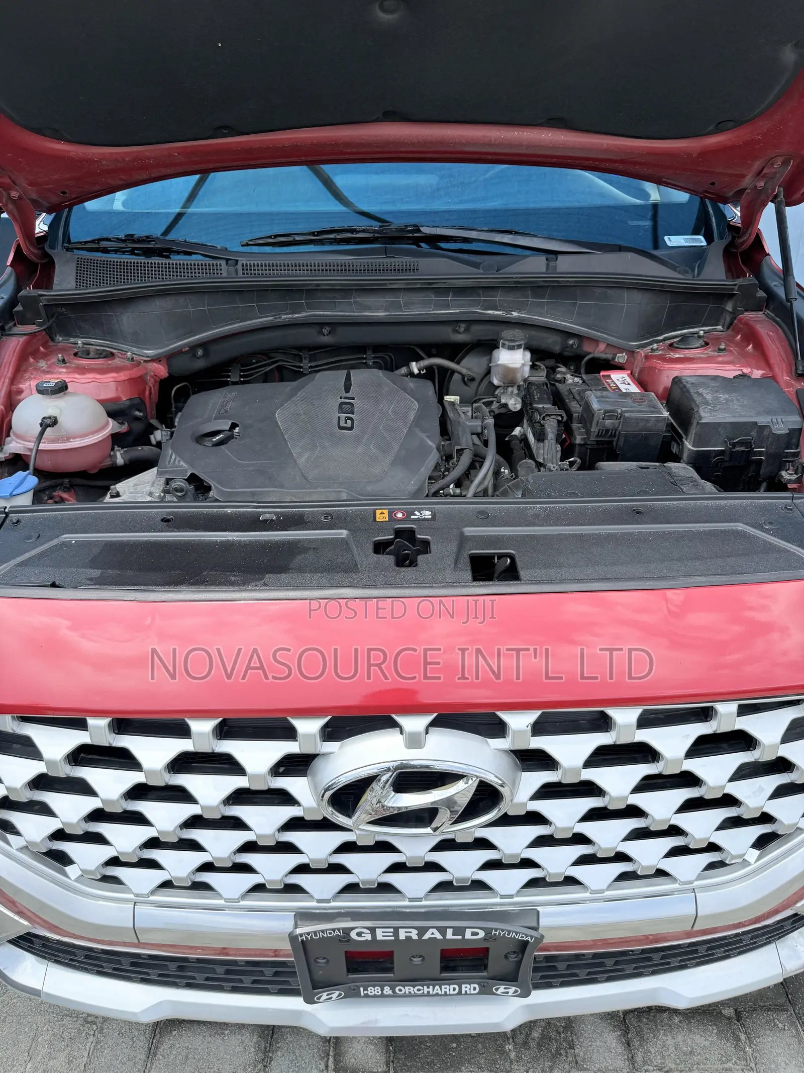 Hyundai Santa Fe 2022 Red