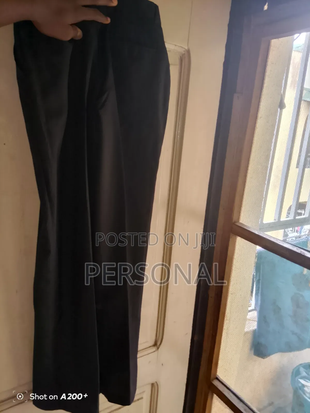 Black Formal Trousers for Men