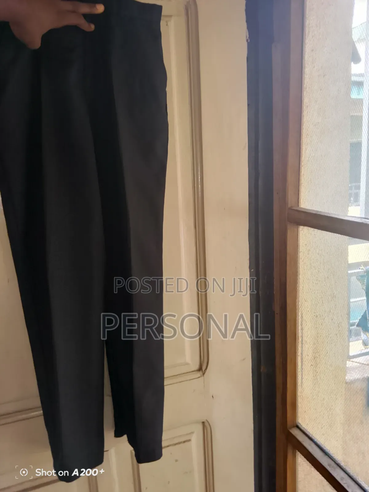 Black Formal Trousers for Men