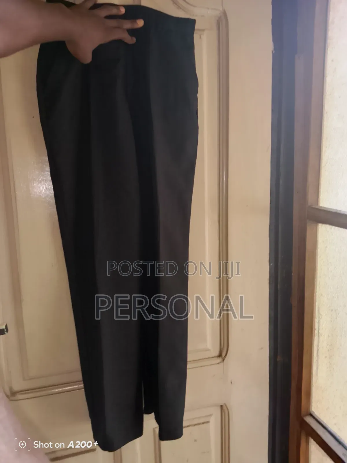 Black Formal Trousers for Men