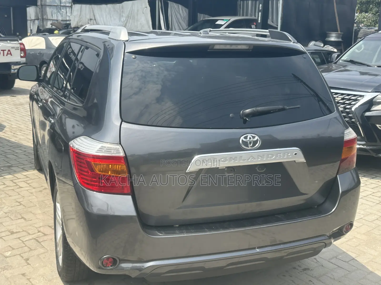 Toyota Highlander 2010 Gray