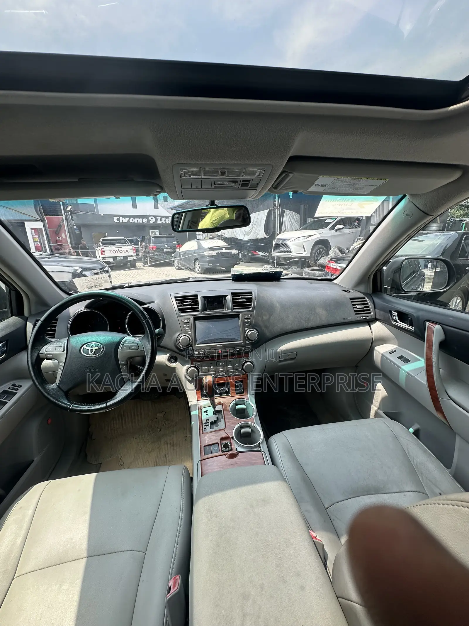 Toyota Highlander 2010 Gray