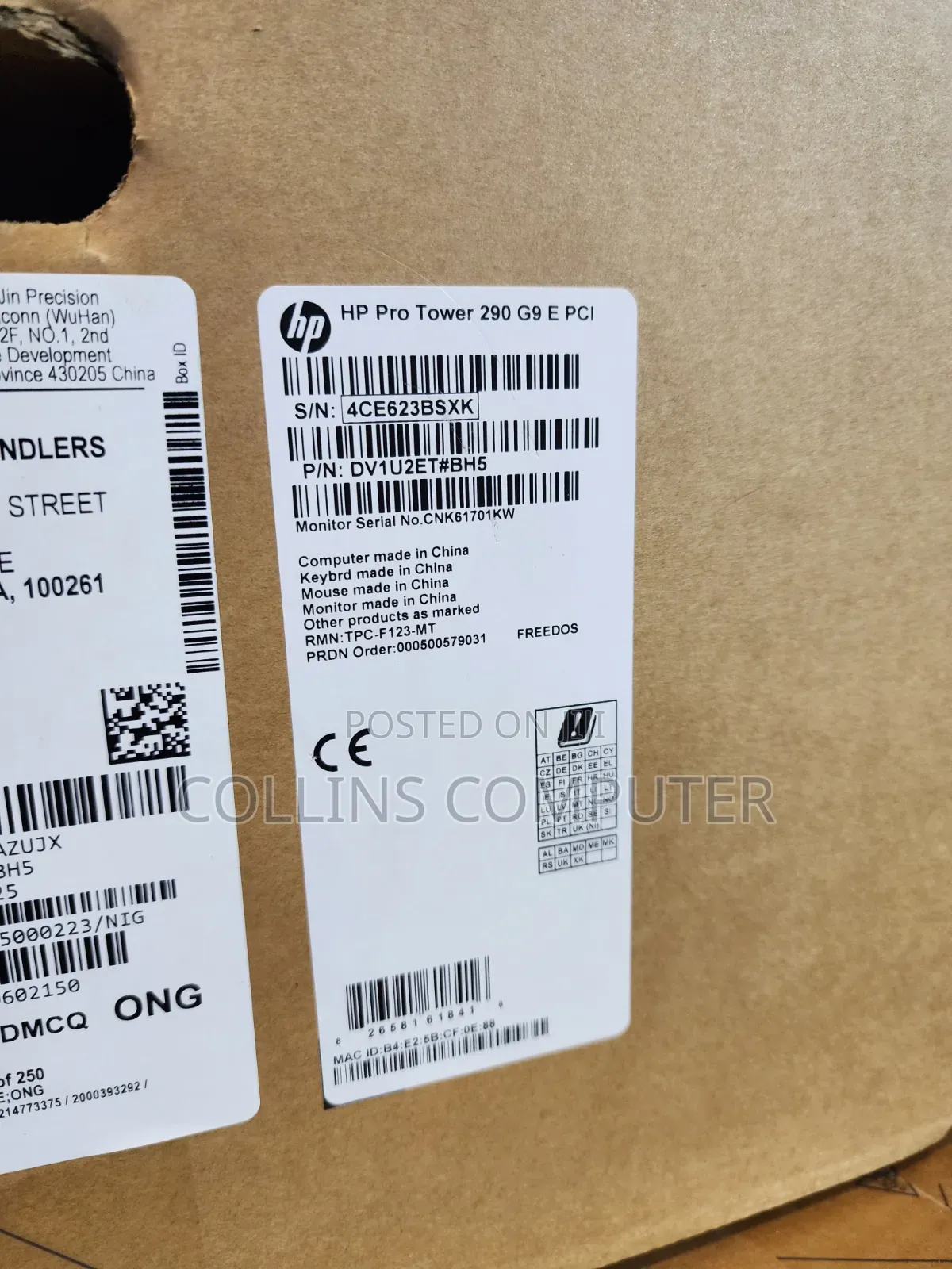 New Desktop Computer HP 290 G9 8GB Intel Core i5 SSD 512GB