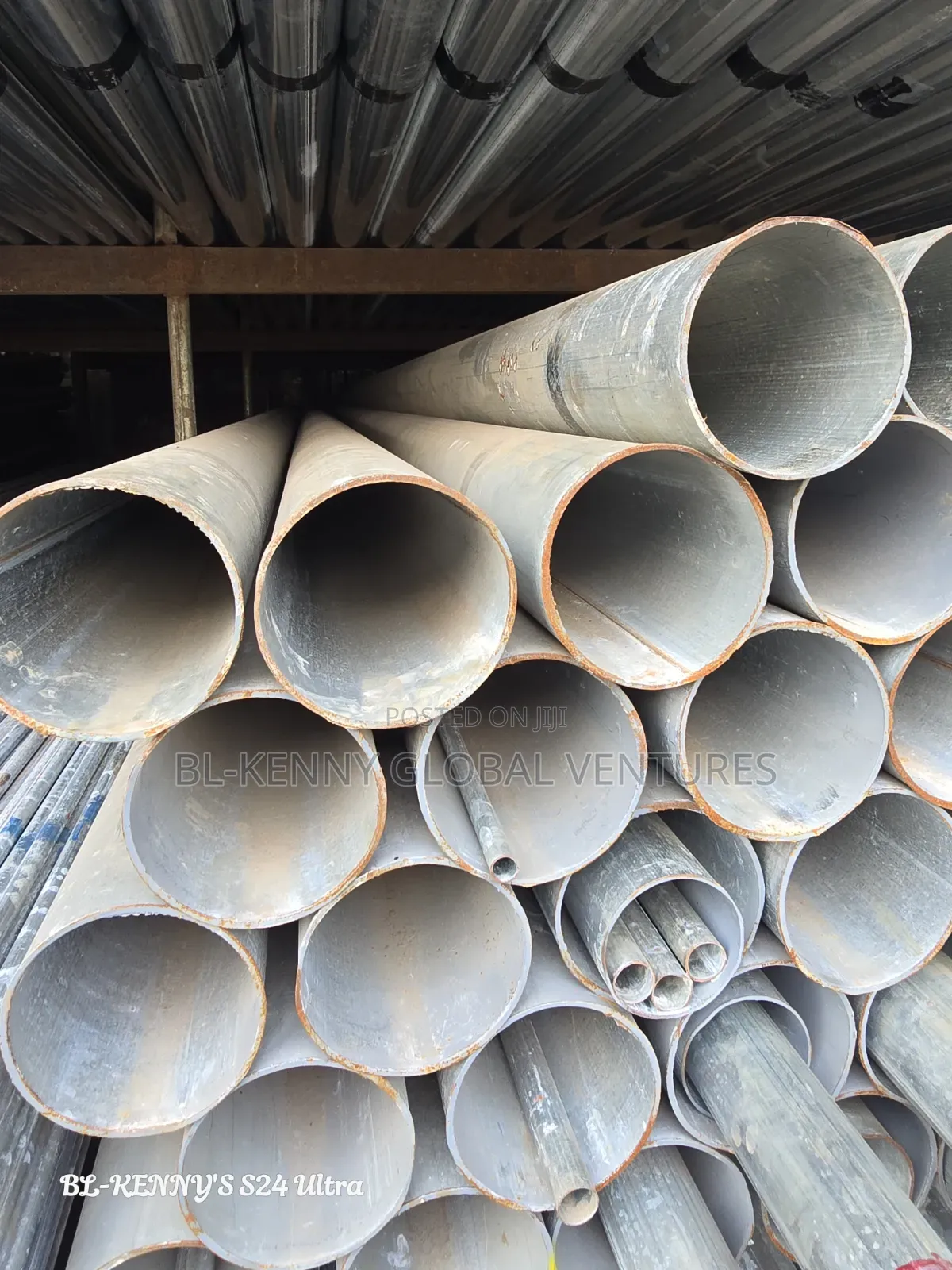 6"x2.5mm Gi Pipes Local