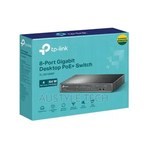 Tp Link 8-Port Gigabit Desktop Switch With 4 Port Poe+