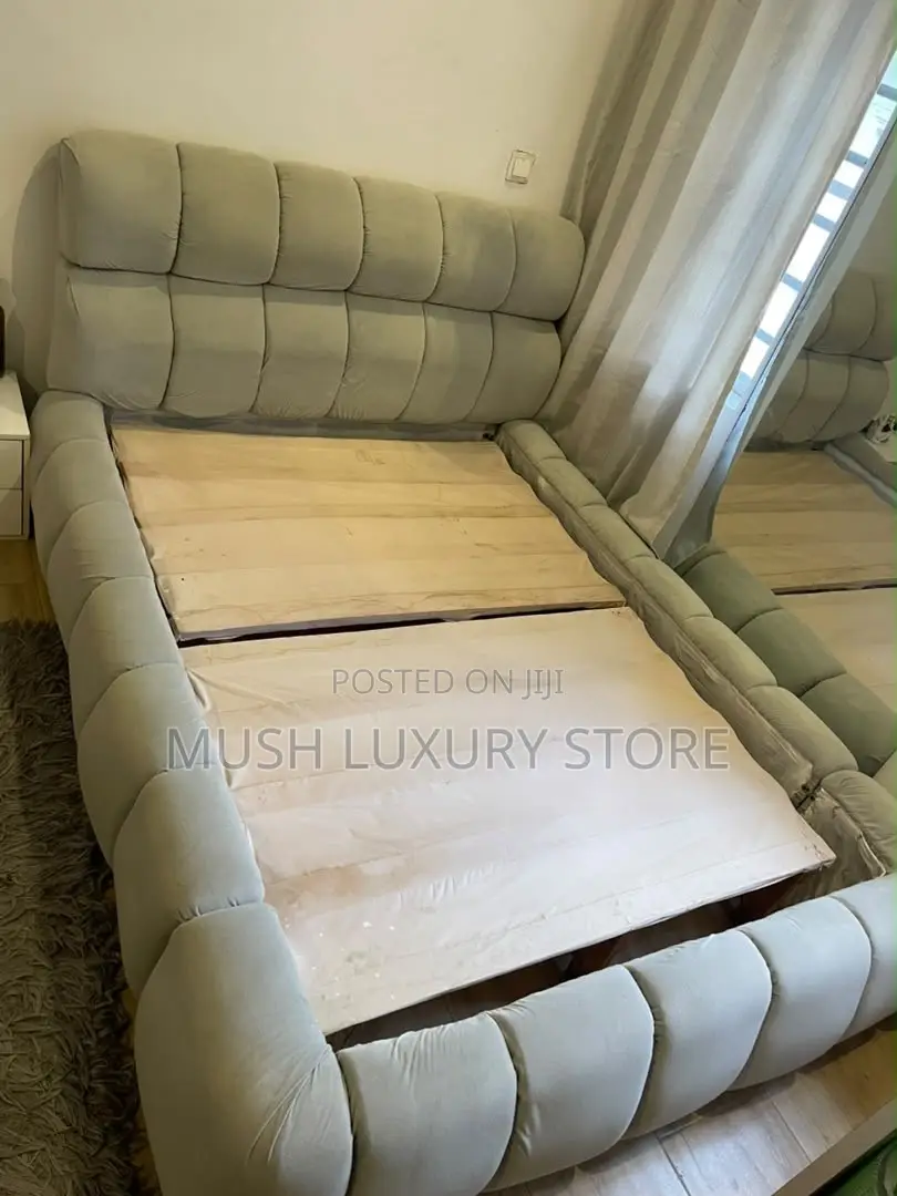 Bed Frame With Side Stool