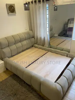 Bed Frame With Side Stool