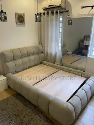 Bed Frame With Side Stool