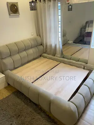 Bed Frame With Side Stool