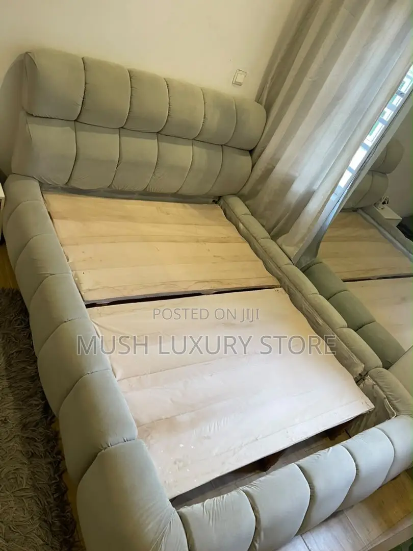 Bed Frame With Side Stool