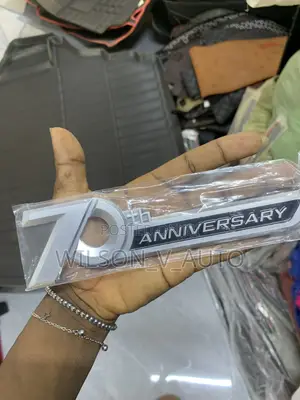 Land Cruiser 70th Anniversary Luxury Metal Emblem