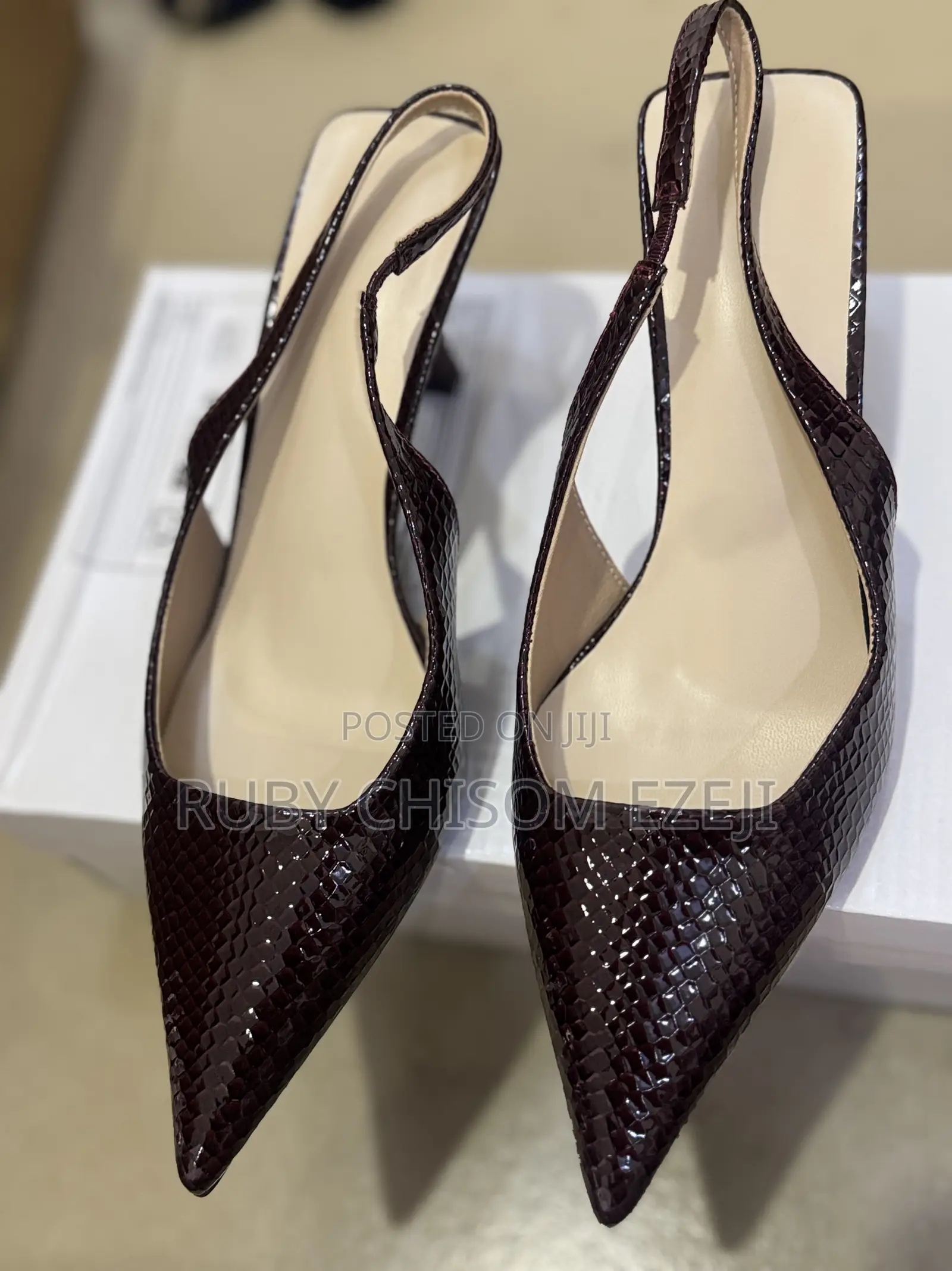 Brown Low Heel Shoe