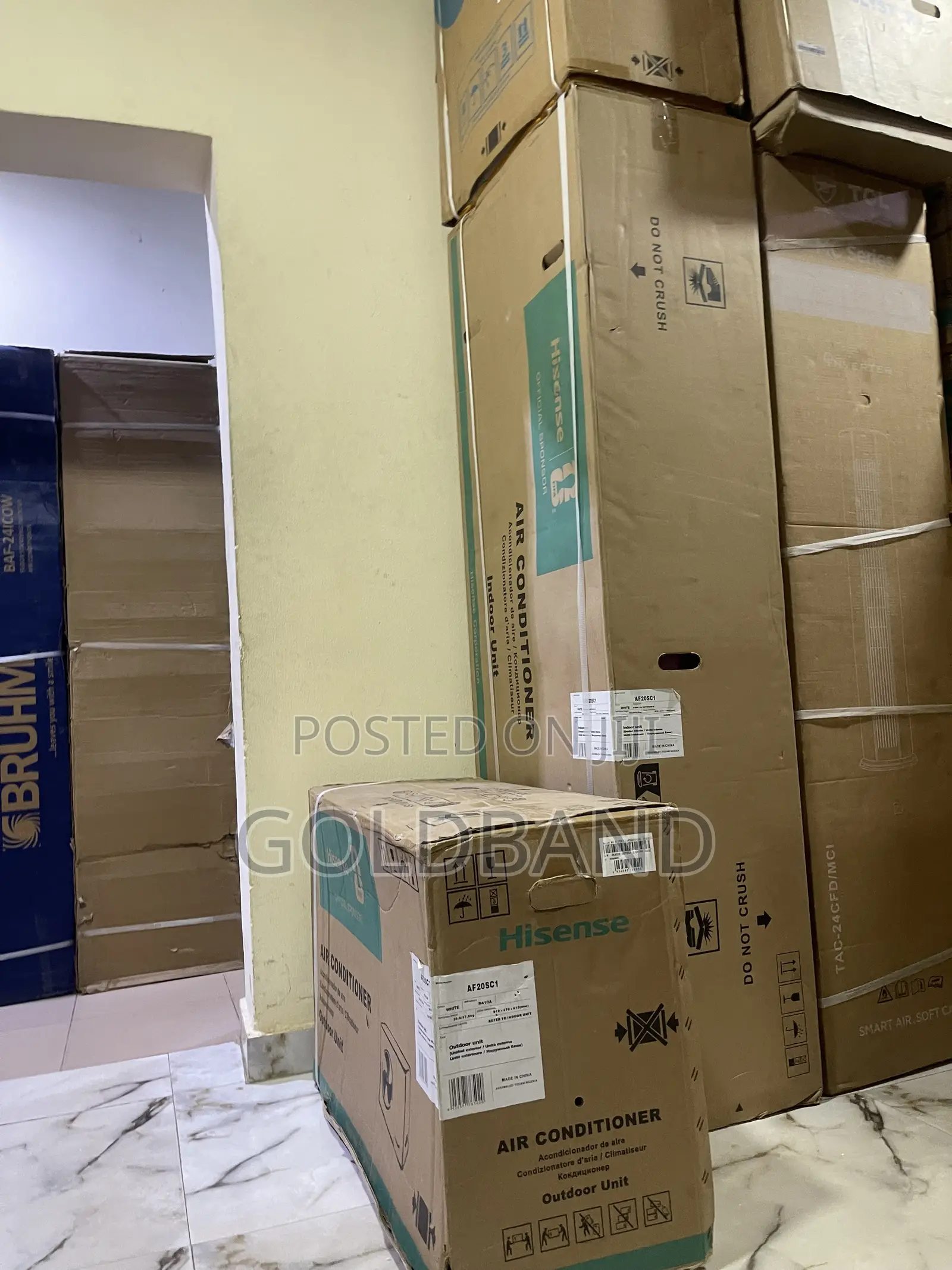 Floor Standing Cooling Solution by Hisense – 2 Tons Non-Inverter